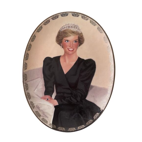 Princess Diana Collector Plate Set 6 Plate Limited Edition, Bradford Exchange - Picture 4 of 5